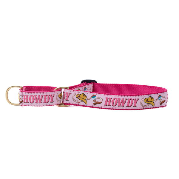 Up Country Howdy Martingale Dog Collar