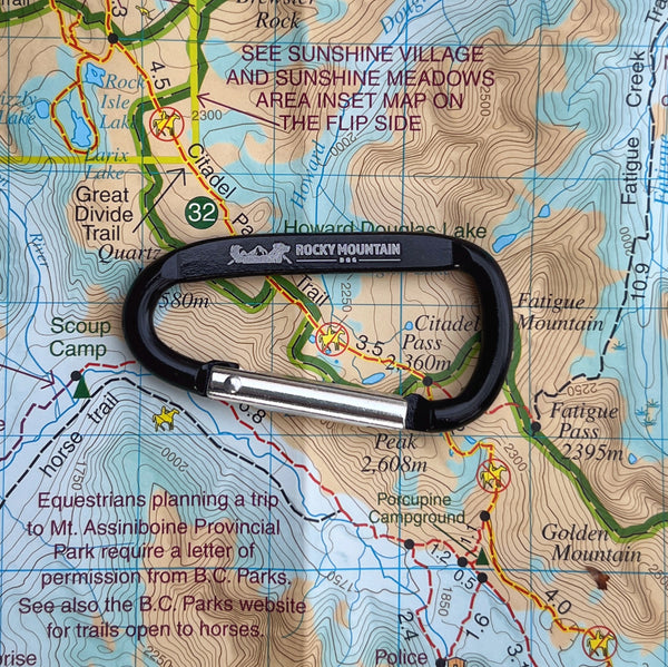 Rocky Mountain Dog Mini Carabiner