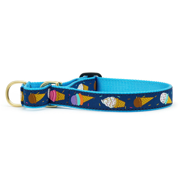 Up Country Ice Cream Martingale Dog Collar