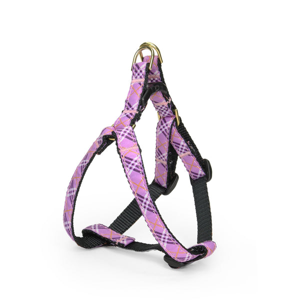 Up Country Lavender Lattice Small Breed Dog Harness