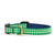 Up Country Lime Gingham Small Breed Dog Collar