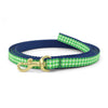 Up Country Lime Gingham Small Breed Dog Lead