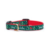 Up Country Merry Christmas Small Breed Dog Collar