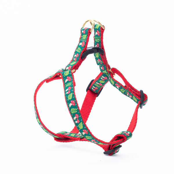 Up Country Mushrooms Small Breed Dog Harness