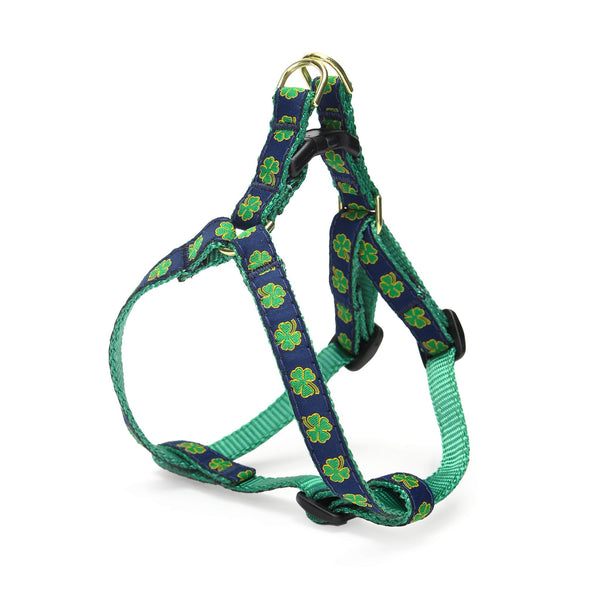 Up Country Navy Shamrock Small Breed Dog Harness