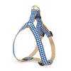 Up Country Navy Gingham Dog Harness