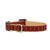Up Country New Red Plaid Small Breed Dog Collar