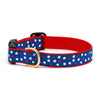 Up Country New Stars Dog Collar