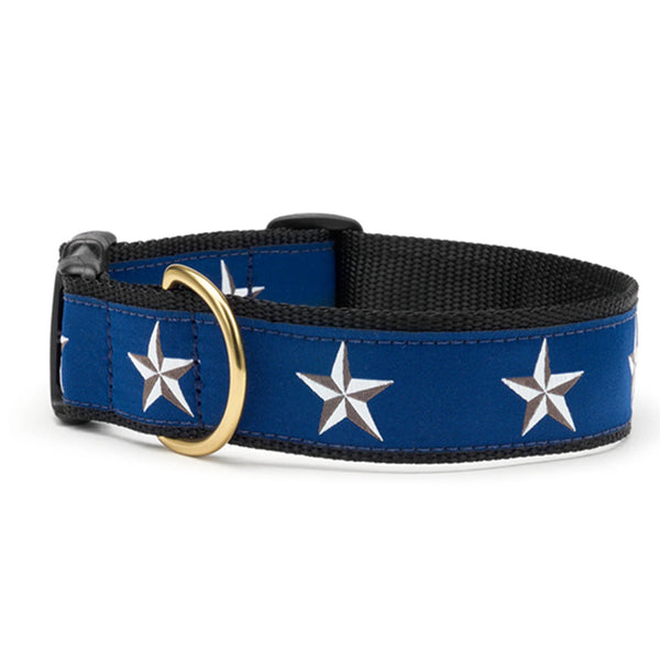 Up Country North Star Extra Wide Dog Collar 1.5"