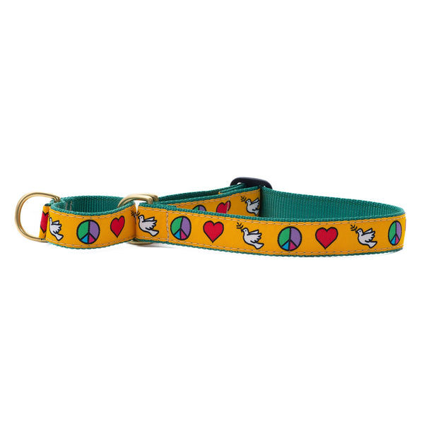 Up Country Peace Martingale Dog Collar
