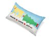 Up Country Pillow: Peace, Love, Joy