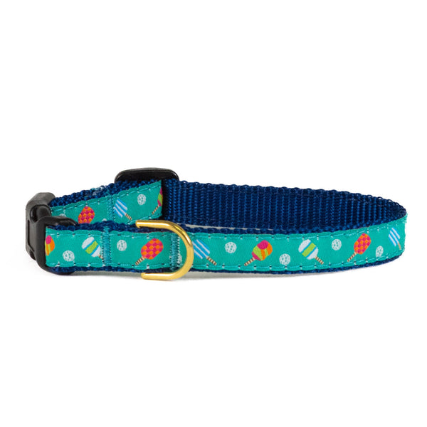 Up Country Pickleball Small Breed Dog Collar