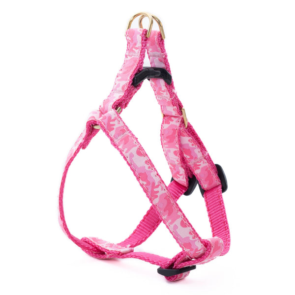 Up Country Pink Camo Small Breed Dog Harness