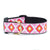 Up Country Pink Crush Extra Wide Dog Collar 1.5"