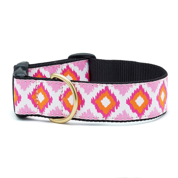 Up Country Pink Crush Extra Wide Dog Collar 1.5"