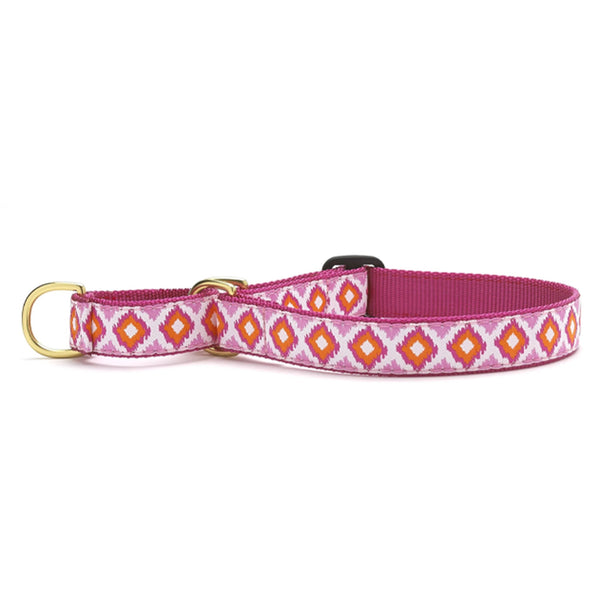 Up Country Pink Crush Martingale Dog Collar