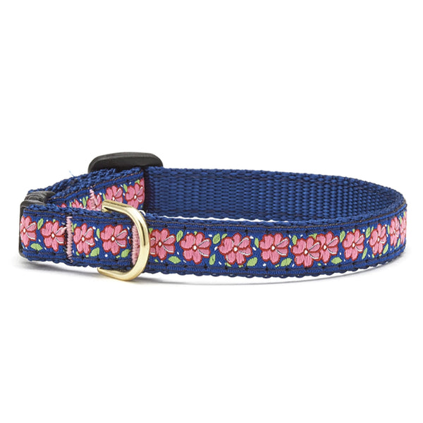 Up Country Pink Garden Cat Collar
