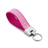 Up Country Pink Gingham Key Ring