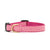 Up Country Pink Gingham Small Breed Dog Collar