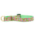 Up Country Pink Palms Martingale Dog Collar