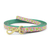 Up Country Pink Palms Small Breed Dog Lead