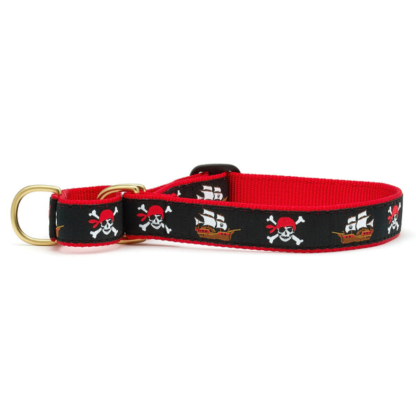 Up Country Pirate Martingale Dog Collar