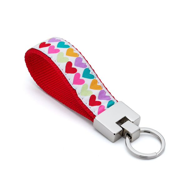 Up Country Pop Hearts Key Ring