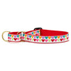 Up Country Pop Hearts Martingale Dog Collar