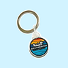 Rocky Mountain Dog Keychain