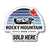 Rocky Mountain Dog Sold Here Window Sticker