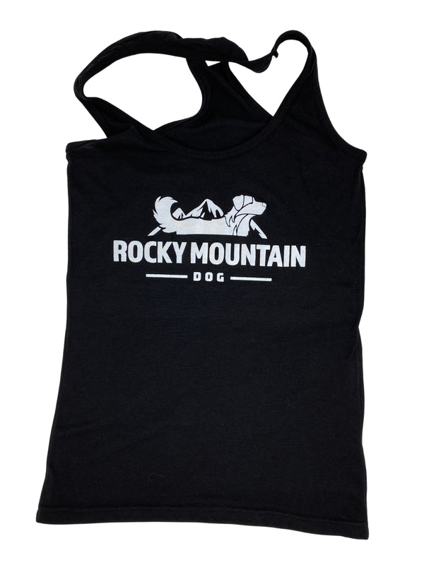 Rocky Mountain Dog Racerback Tank Top