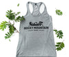 Rocky Mountain Dog Racerback Tank Top