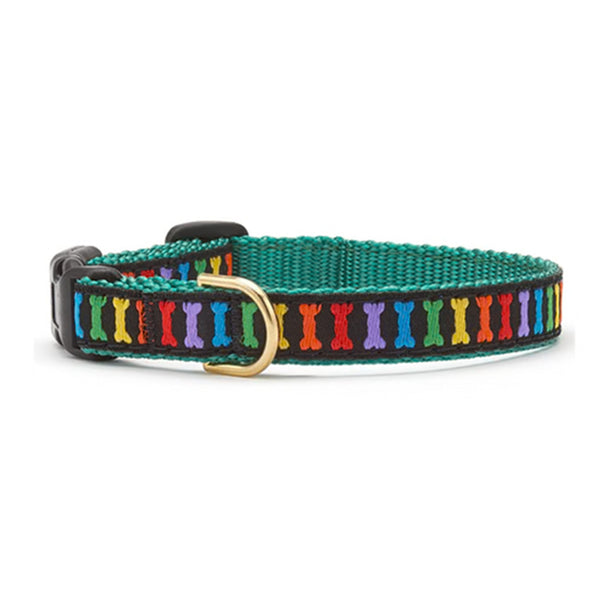 Up Country Rainbones Small Breed Dog Collar