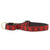 Up Country Red and Black Paw Martingale Dog Collar