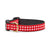Up Country Red Gingham Dog Collar