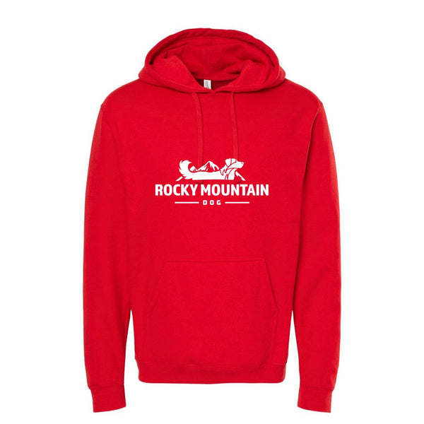 Rocky Mountain Dog At Home in the Rocky Mountains Unisex Hoodie