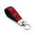 Up Country Red and Black Paw Key Ring