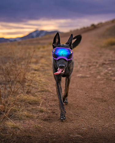 Rocky Mountain Dog V2 Medium Dog Goggles