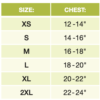 Up Country Lime and Aqua Small Dog Vest Harness