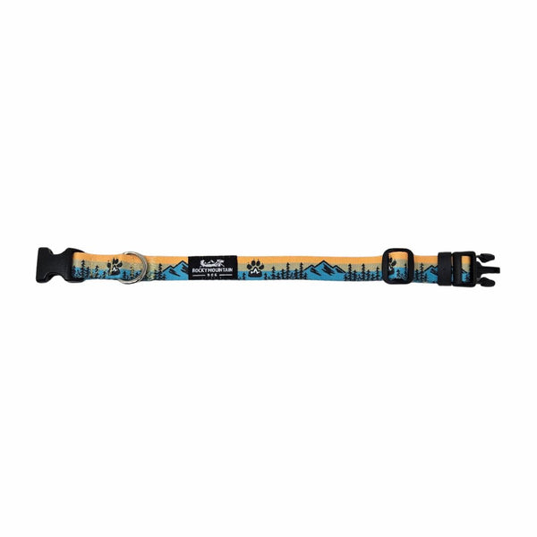 Rocky Mountain Dog Paw Mountain Dog Collar
