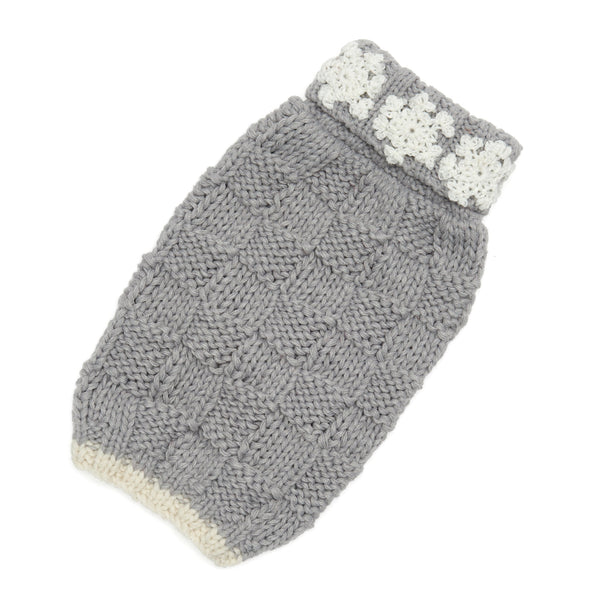 Up Country Snowflake Basketweave Sweater