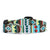 Up Country Inc Sport Geo Stripe Printed Dog Collar