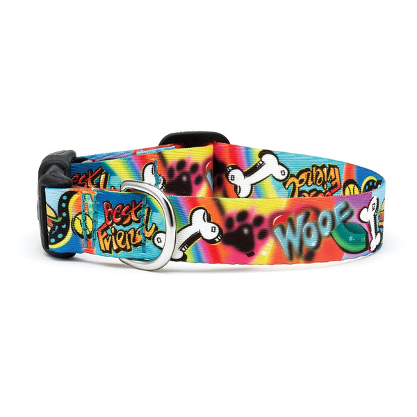 Up Country Inc Sport Graffiti Printed Dog Collar