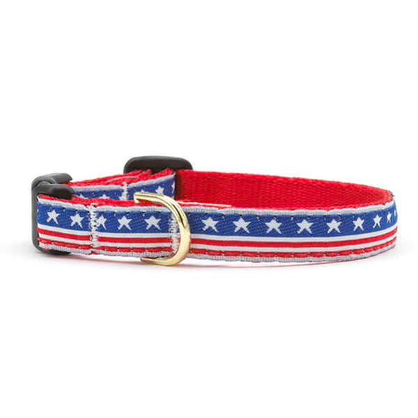 Up Country Stars and Stripes Small Breed Dog Collar