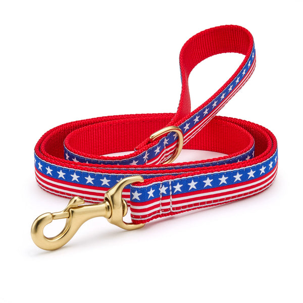 Up Country Stars and Stripes Dog Lead