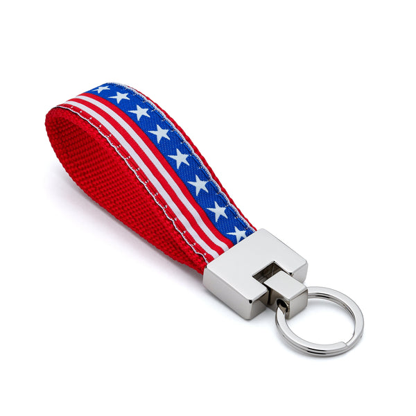 Up Country Stars and Stripes Key Ring