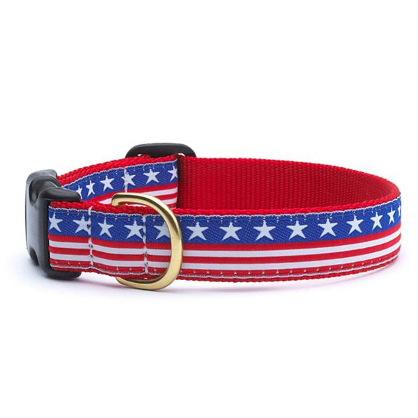 Up Country Stars and Stripes Dog Collar