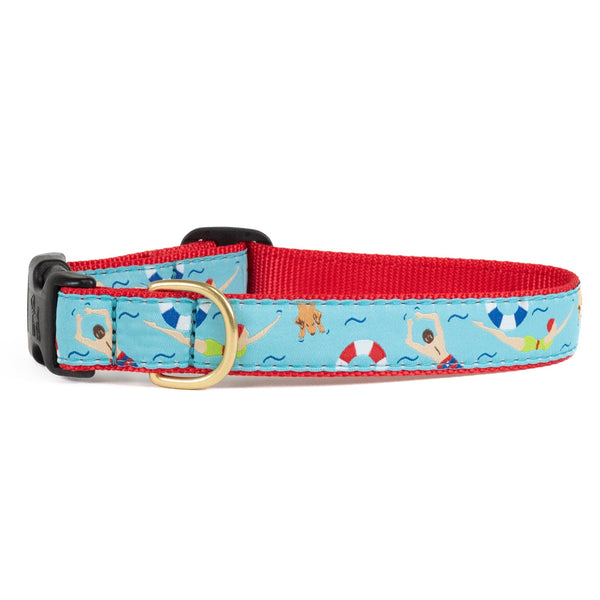 Up Country Swim Time Dog Collar