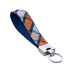 Up Country Terracotta Plaid Key Ring
