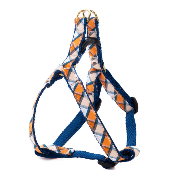 Up Country Terracotta Plaid Small Breed Dog Harness